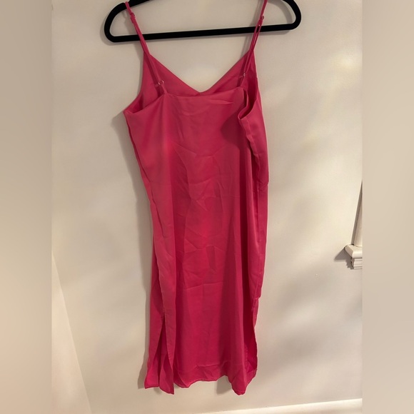JJXX Pink Satin Cleo  Dress NWT - Picture 12 of 12
